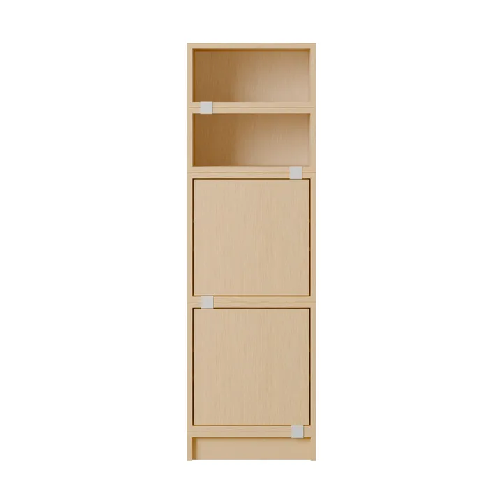 Stacked opbevaringssystem kontor konfiguration 4 - Eg - Muuto