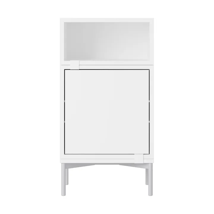 Stacked opbevaringssystem sengebord konfiguration 2 - White - Muuto