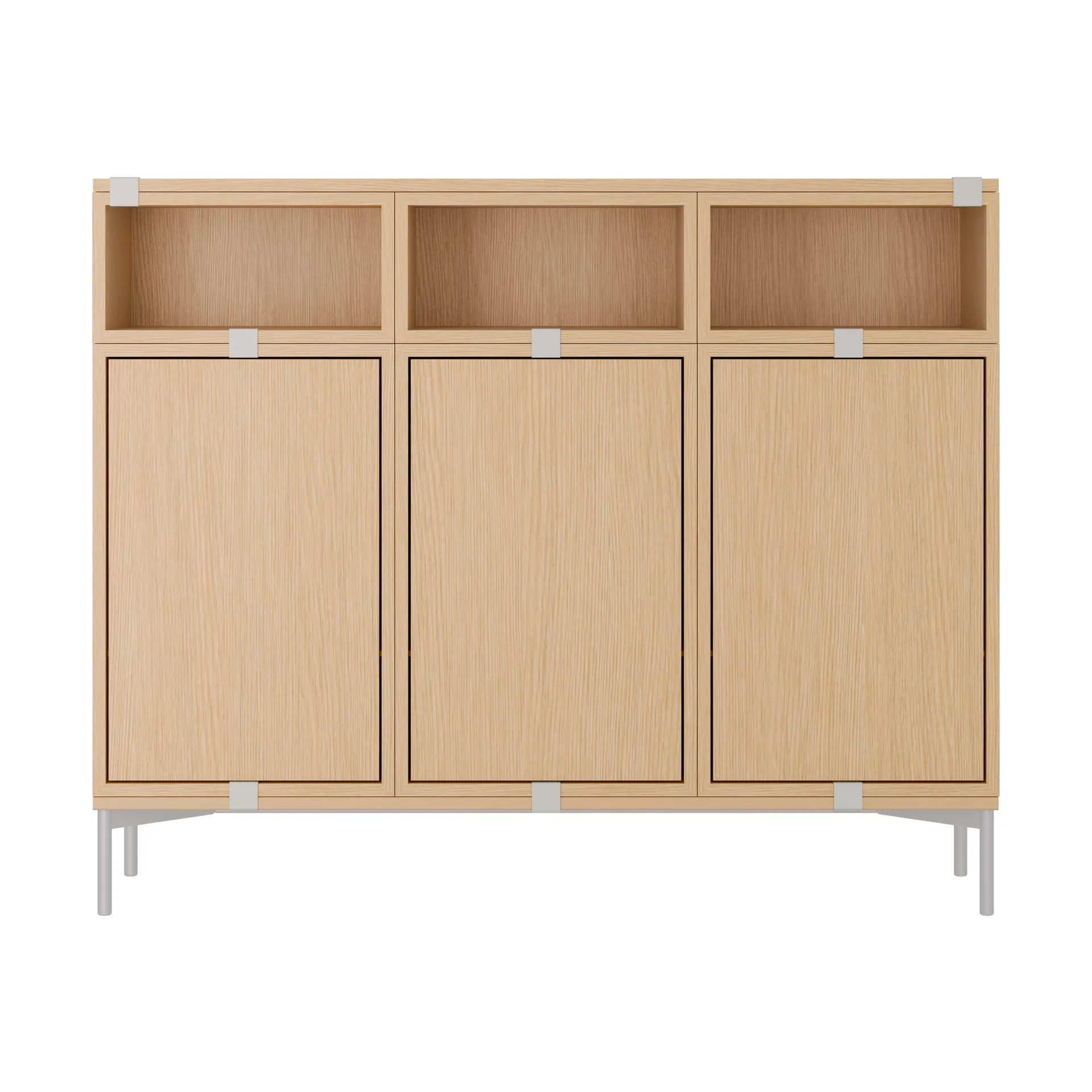 Stacked opbevaringssystem Sideboard Configuration 3, Oak Muuto