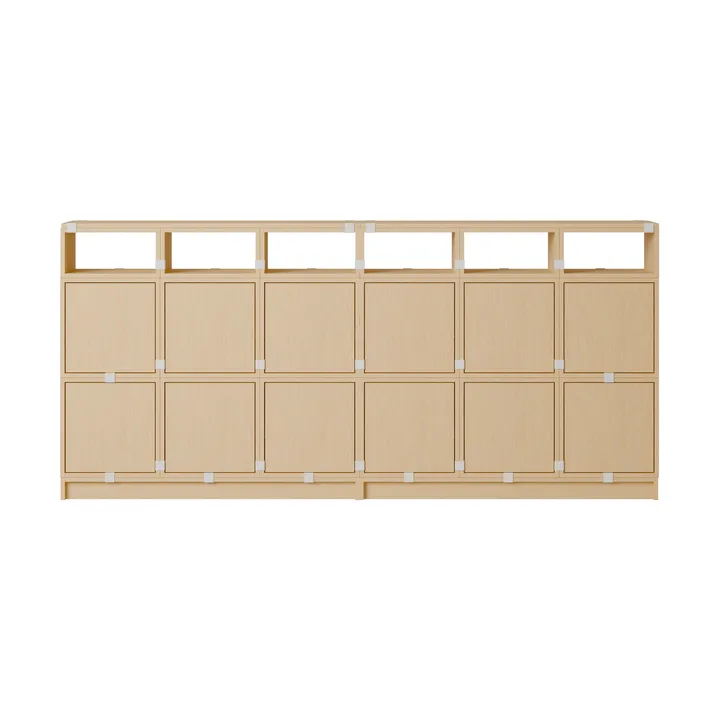 Stacked opbevaringssystem sideboard konfiguration 1 - Eg - Muuto