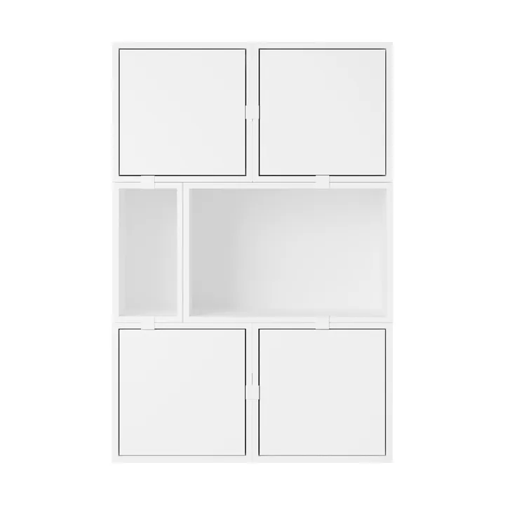 Stacked opbevaringssystem sideboard konfiguration 4 - White - Muuto