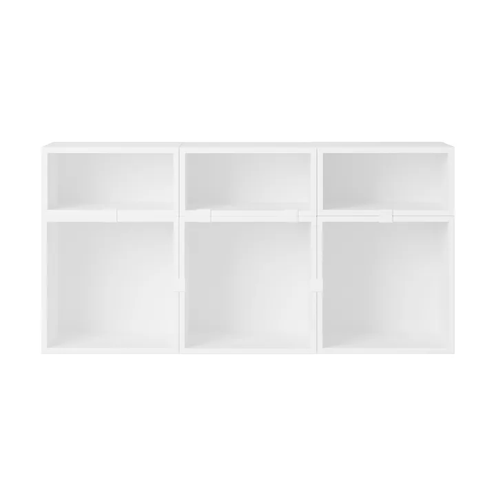 Stacked opbevaringssystem sideboard konfiguration 5 - White - Muuto