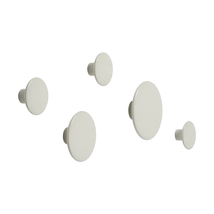 The dots 5-pakke - Off White - Muuto