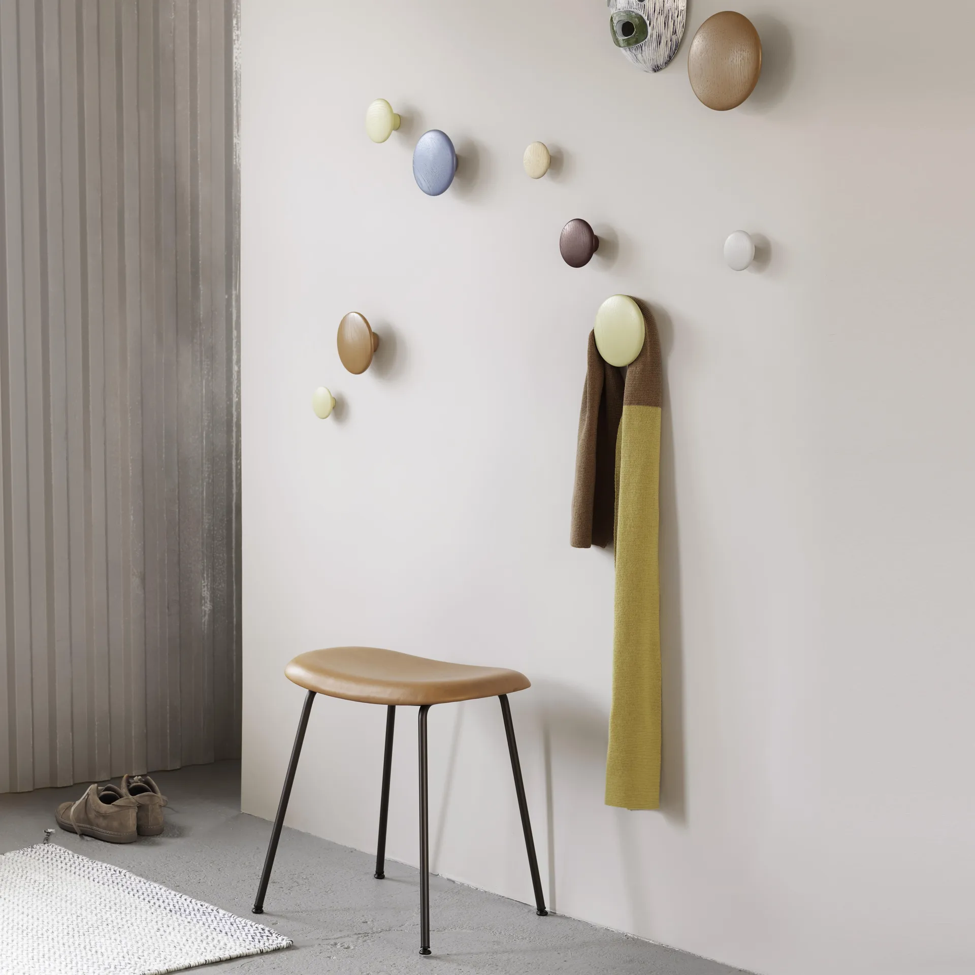 The Dots knage - hvid, extra small Muuto
