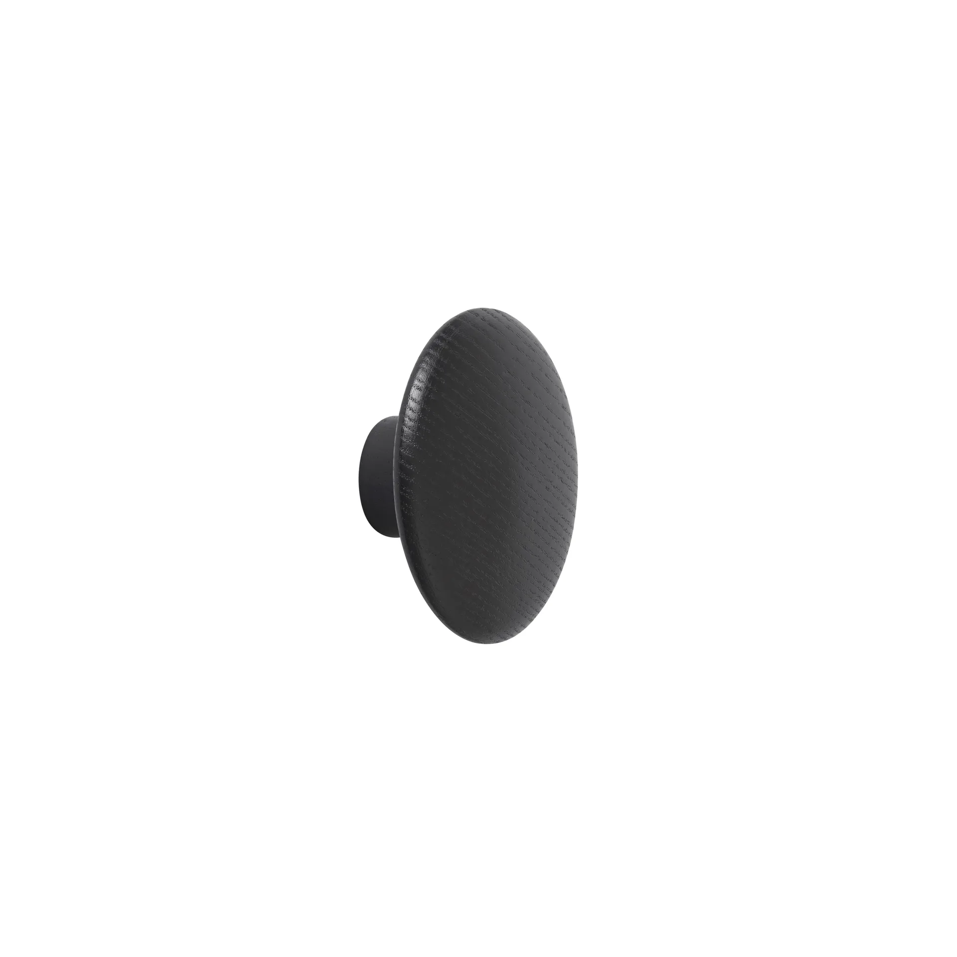 The Dots knage - sort, Ø6,5 cm Muuto
