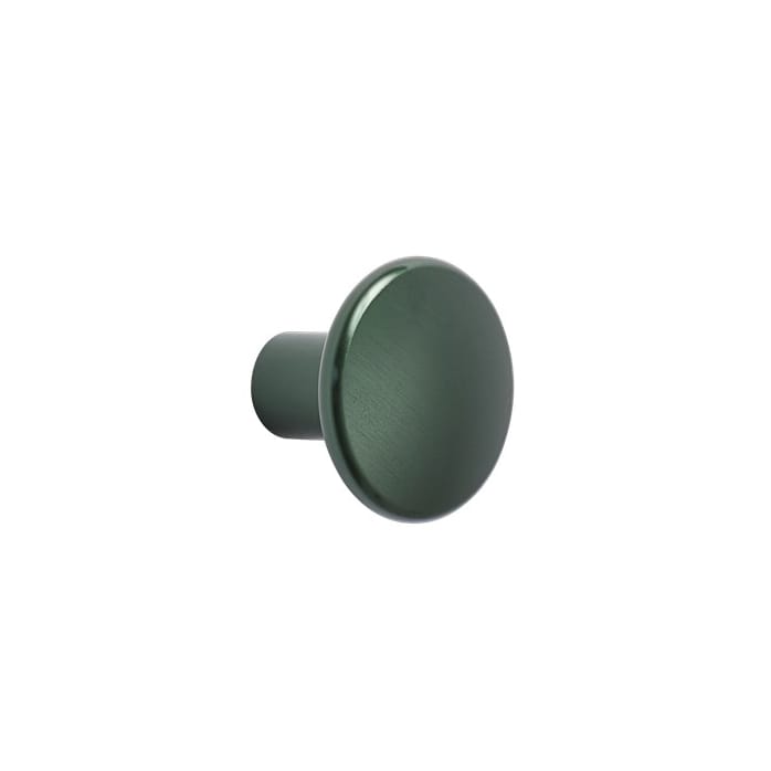 The Dots tøjknage metal 2,7 cm - Dark green - Muuto