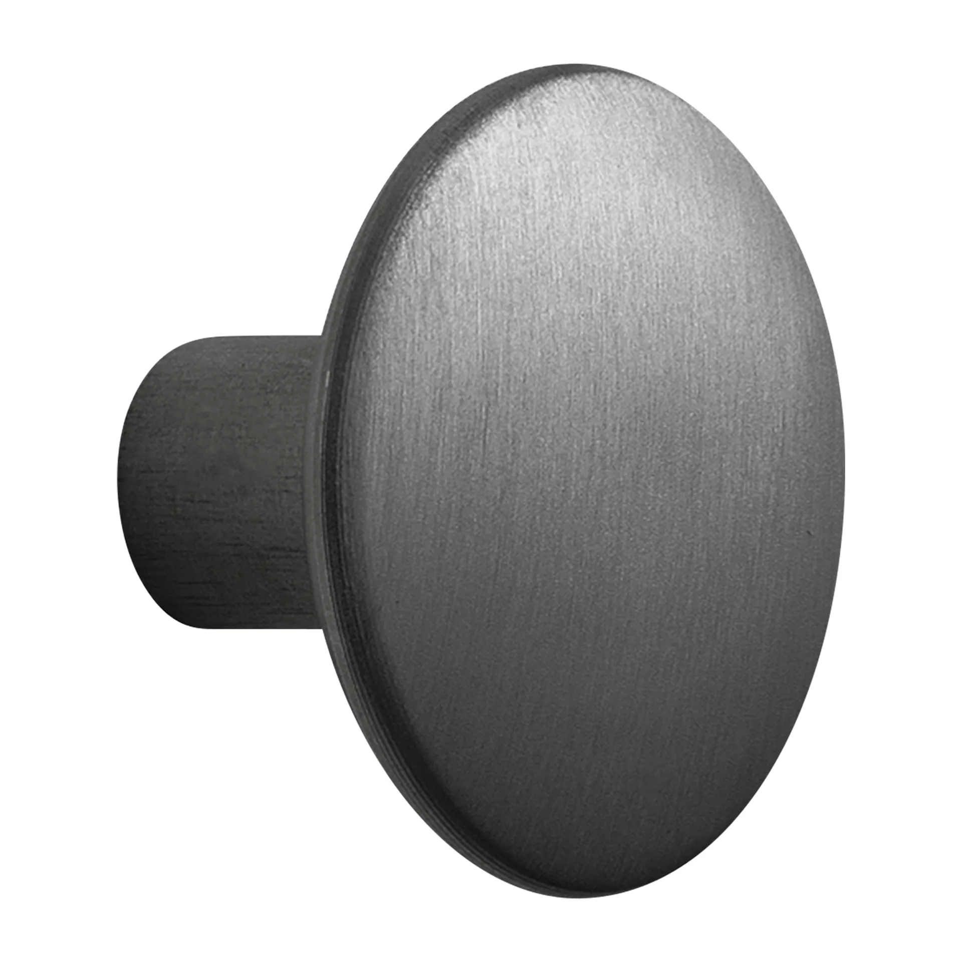 The Dots tøjknage metal 3,9 cm, Sort Muuto