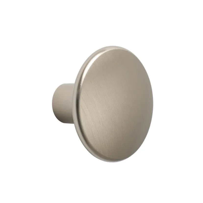 The Dots tøjknage metal 3,9 cm, Taupe Muuto