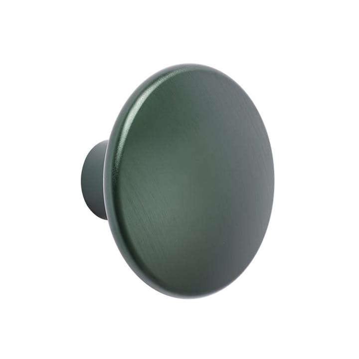 The Dots tøjknage metal 5 cm - Dark green - Muuto