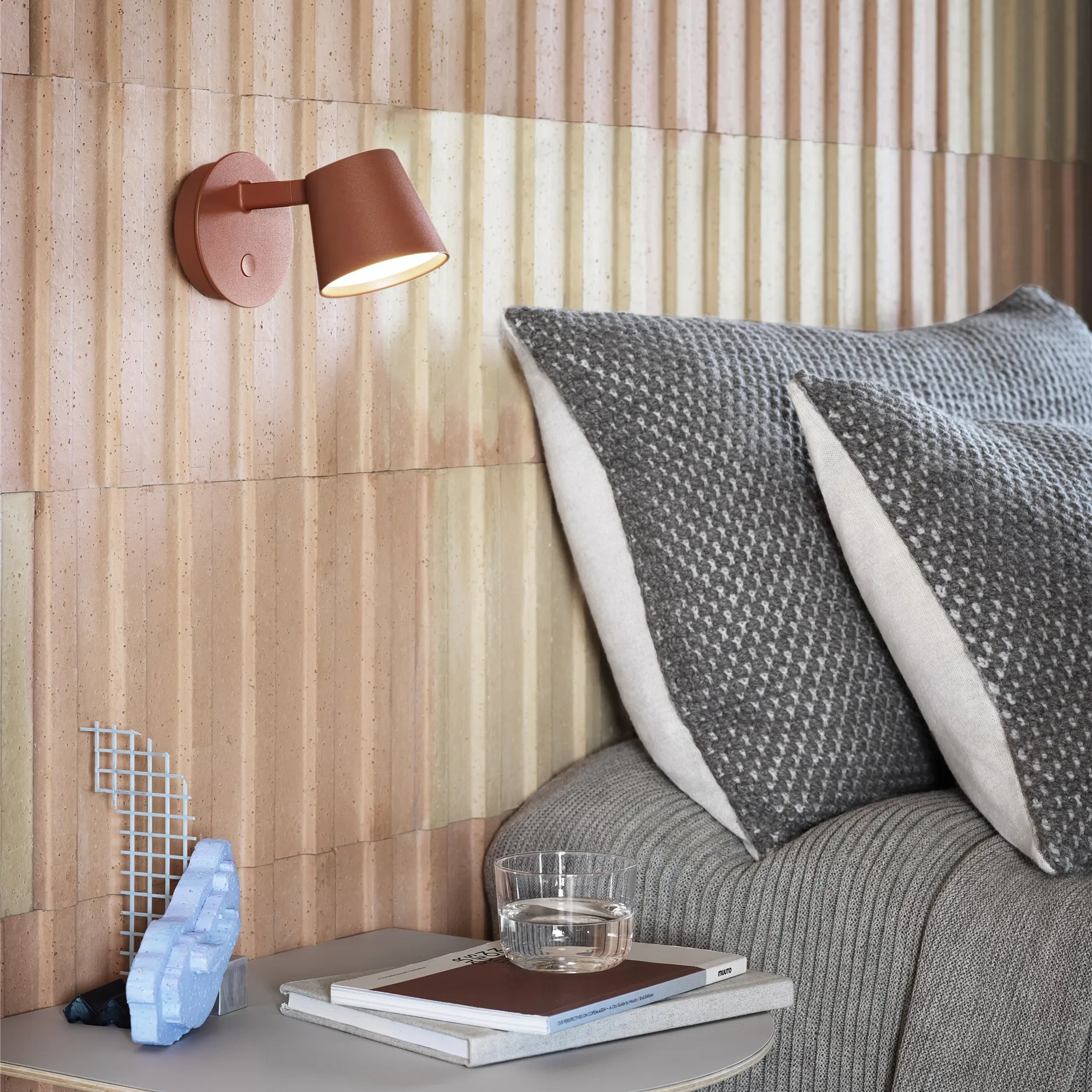 Tip væglampe, Copper brown Muuto