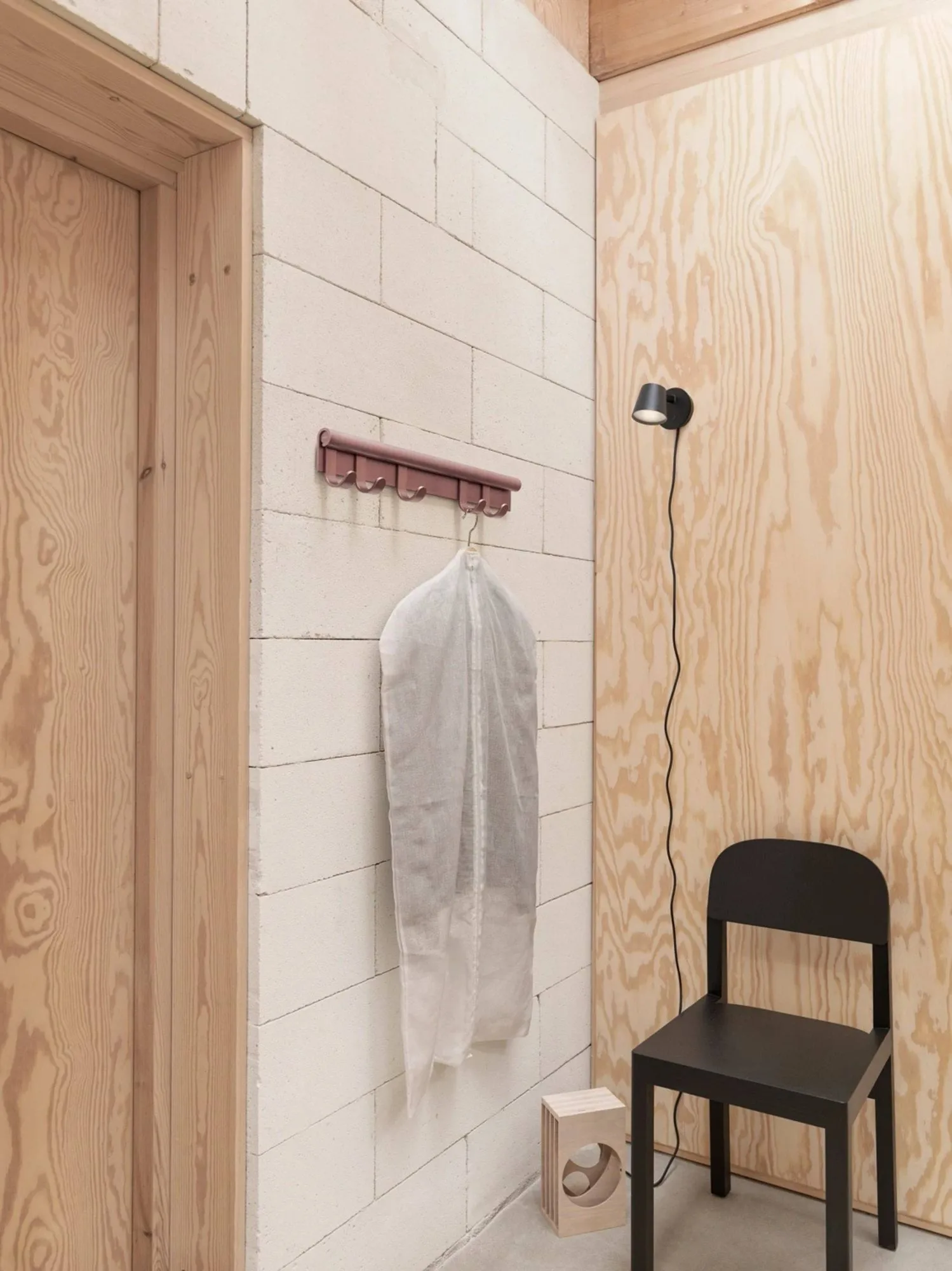 Tip væglampe, Copper brown Muuto