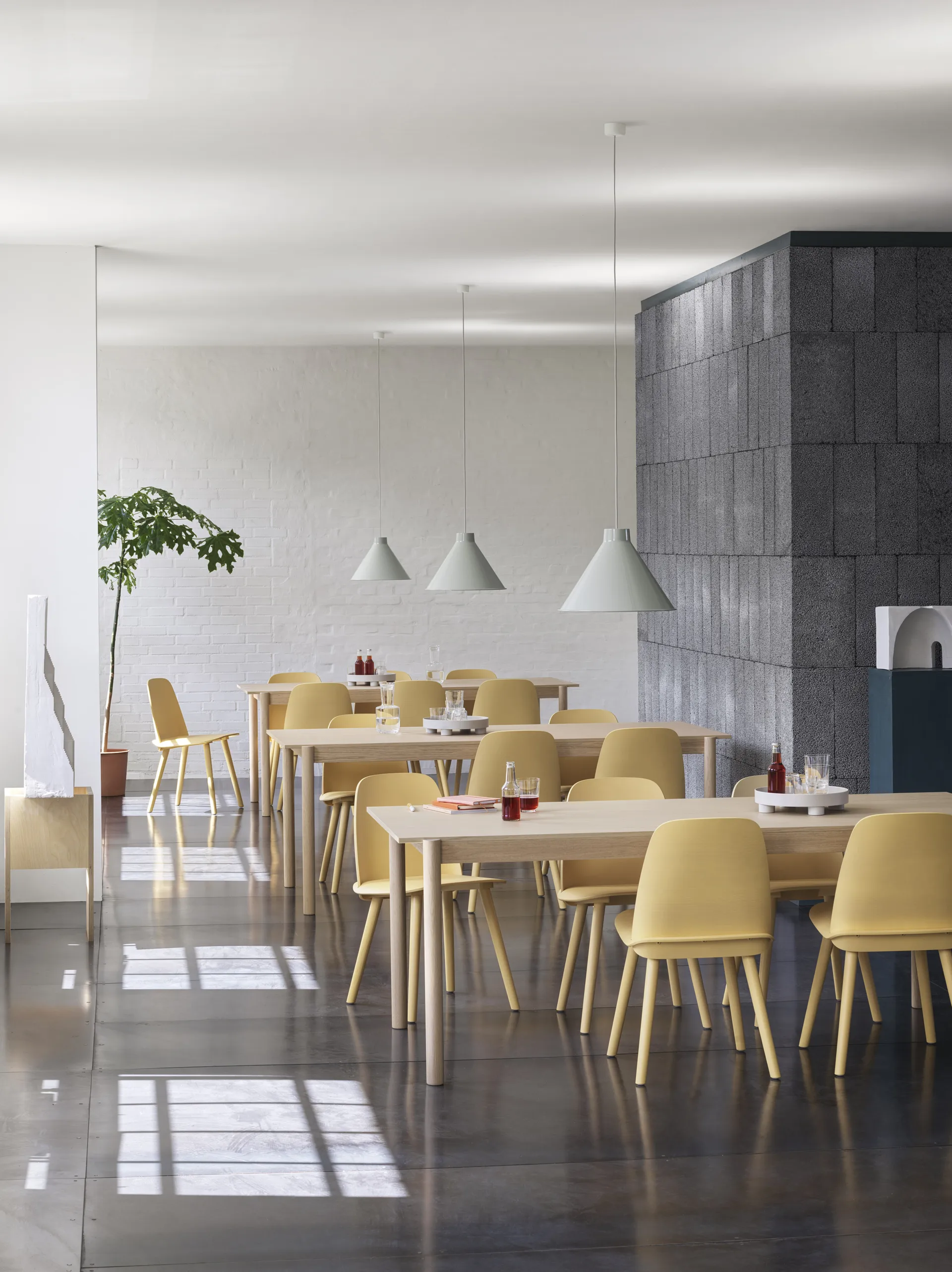 Top loftslampe Ø28 cm, Grå Muuto