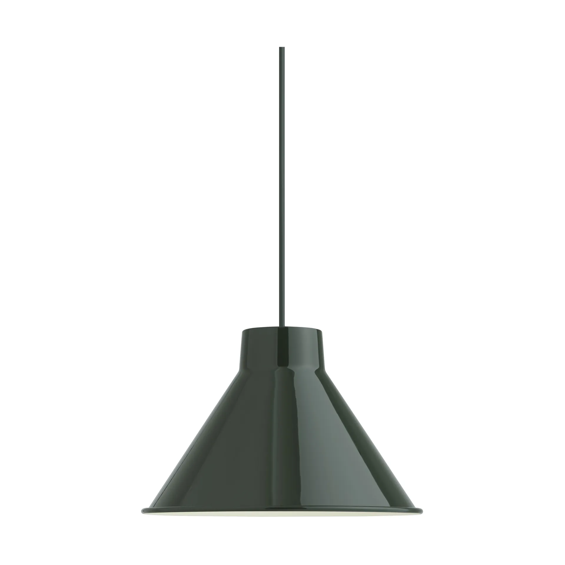 Top loftslampe Ø28 cm, Mørkegrøn Muuto