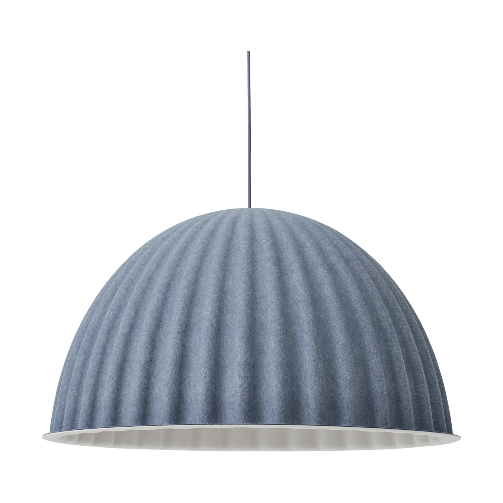 Under the bell loftslampe Ø 82 cm, Blue grey Muuto