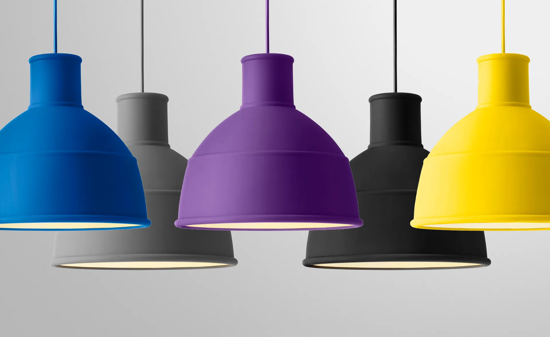 Unfold lampe, grå Muuto