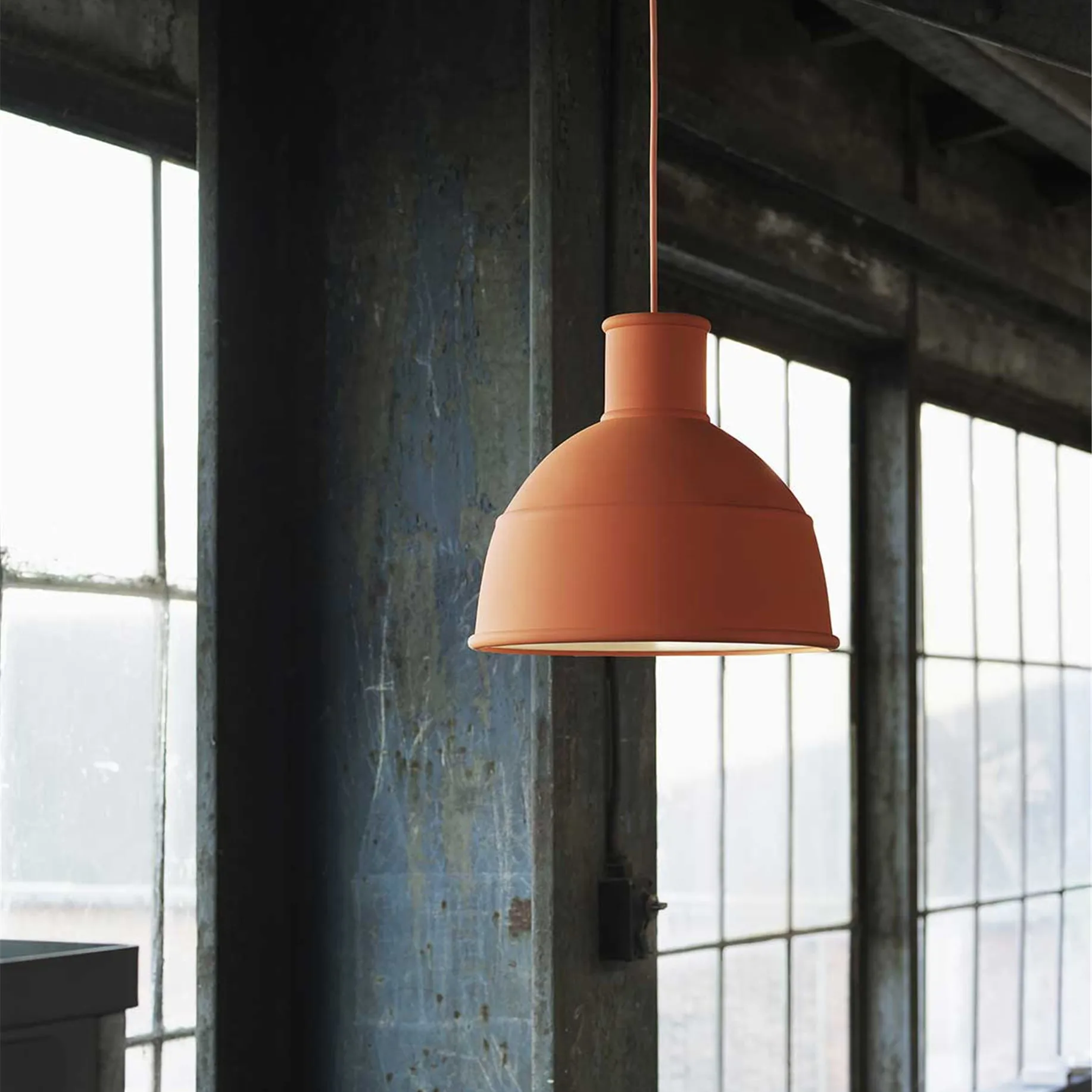 Unfold lampe, orange Muuto