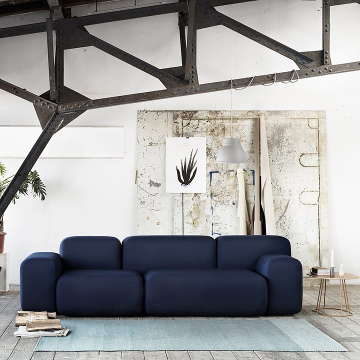 Varjo tæppe 200 x 300 cm, blå Muuto