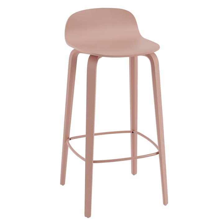 Visu barstol 75 cm - Tan rose/Tan rose - Muuto