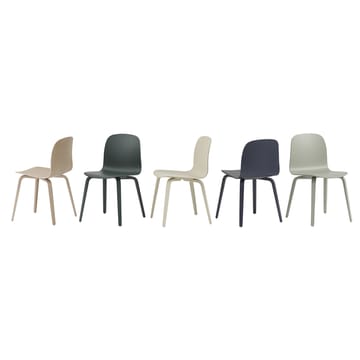Visu Chair stol - Dark green - Muuto