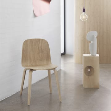 Visu Chair stol træbase - egetræ - Muuto