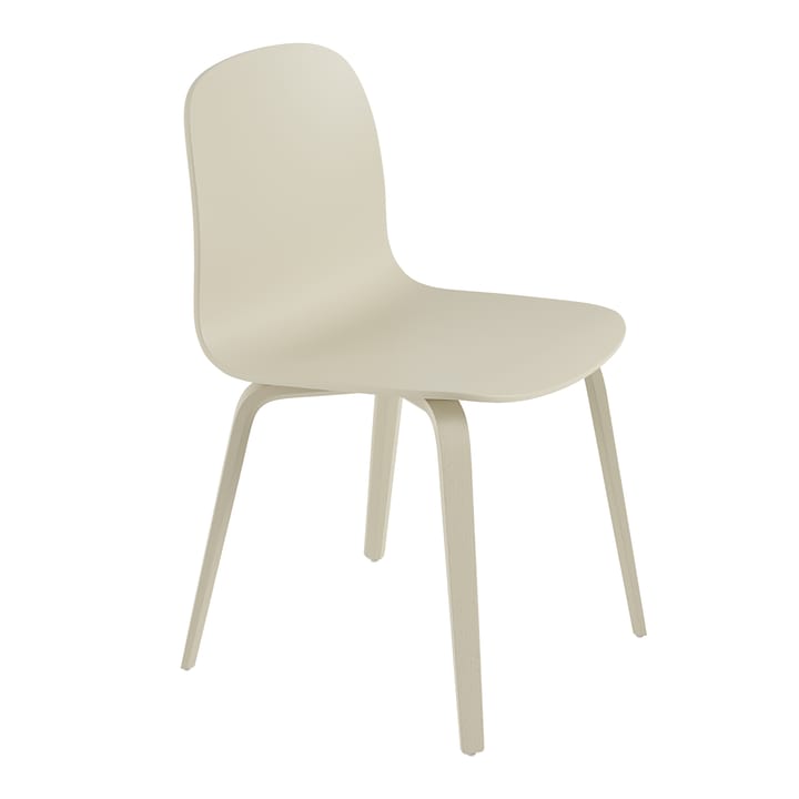 Visu Chair stol træbase - Sand - Muuto