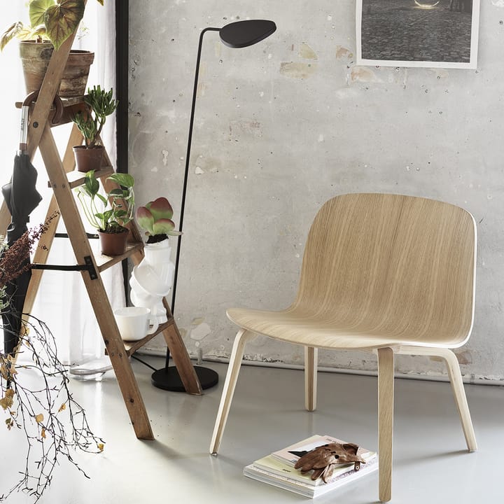 Visu loungelænestol, Black Muuto