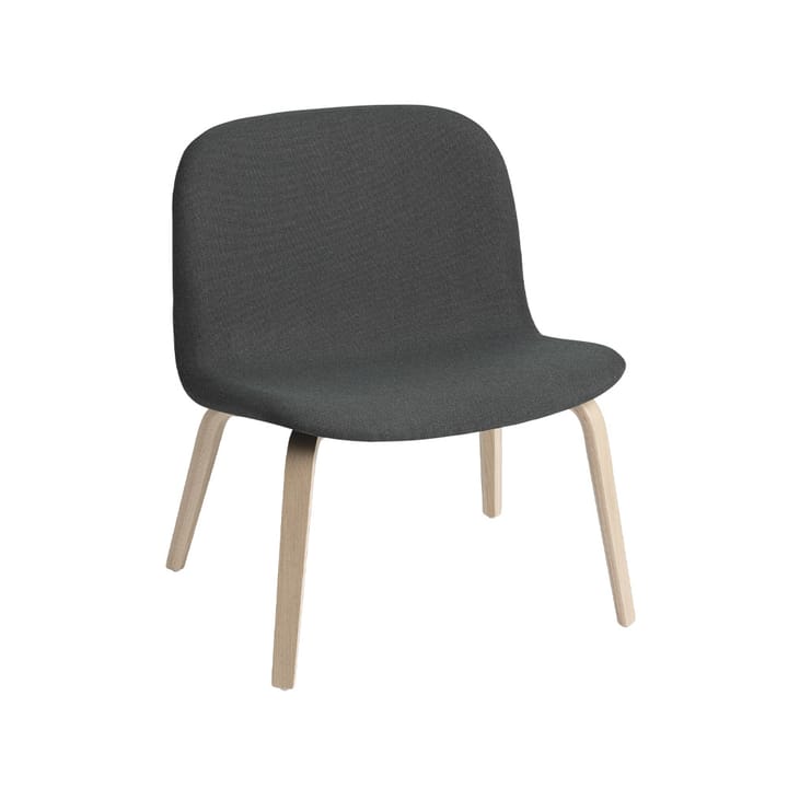 Visu loungelænestol polstret stol - Fiord 991/Oak - Muuto