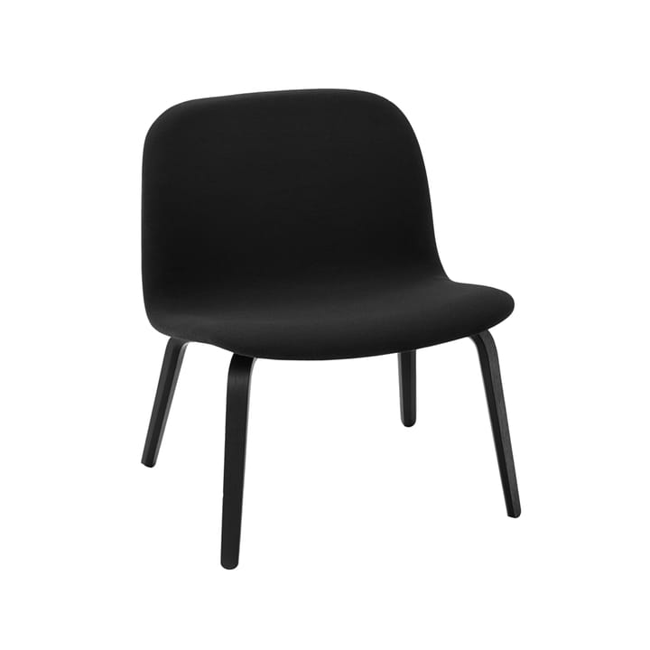 Visu loungelænestol polstret stol - Steelcut Trio 190, Black - Muuto