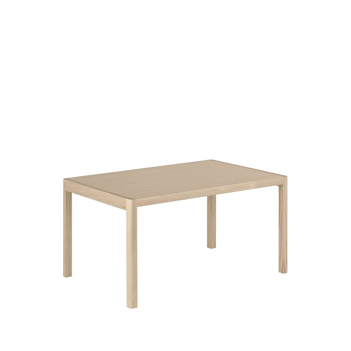 Workshop spisebord - Oak veneer/Oak 140x92 cm - Muuto