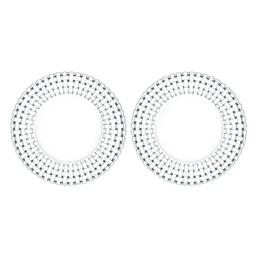 Bossa Nova tallerken 27 cm 2-pak - Klar - Nachtmann