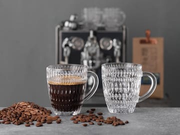 Ethno Barista Coffee 39,2 cl 2-pak - Clear - Nachtmann