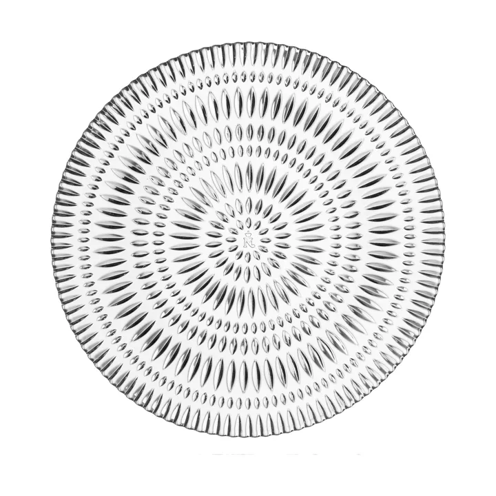 Ethno tallerken - 2-pak, krystalglas, Ø23 cm - Nachtmann