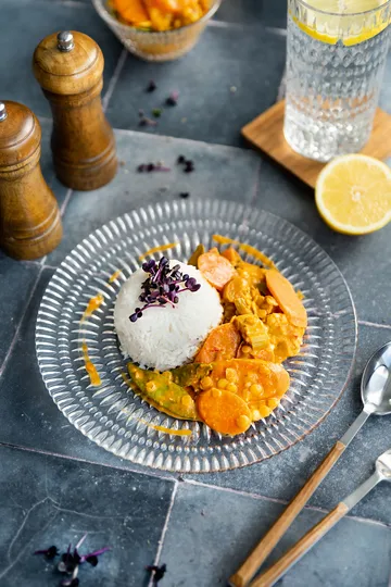 Ethno tallerken - 2-pak, krystalglas, Ø32 cm - Nachtmann