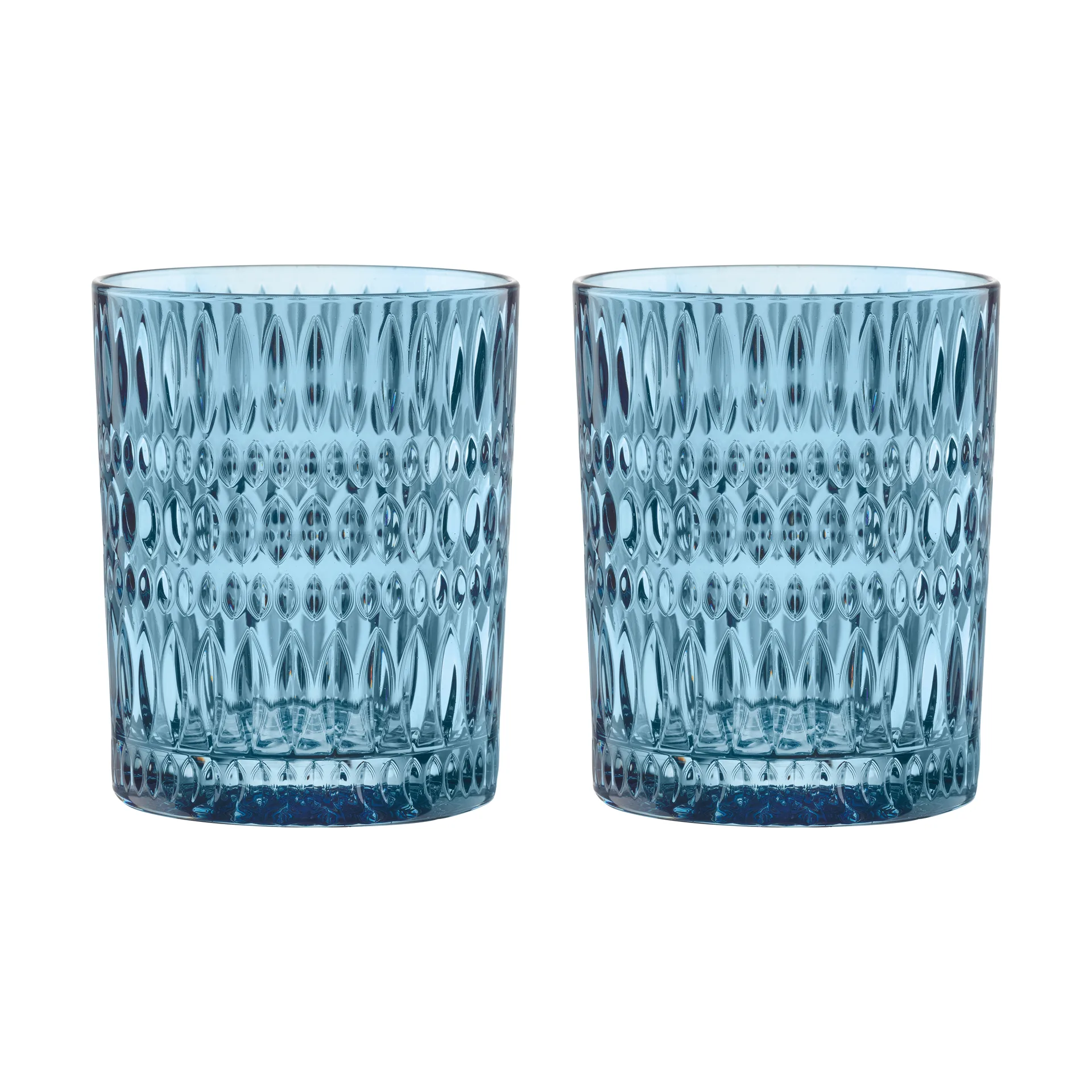 Ethno Tumblerglas 30,4 cl 2-pak, Vintage blue Nachtmann