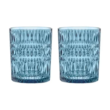 Ethno Tumblerglas 30,4 cl 2-pak - Vintage blue - Nachtmann