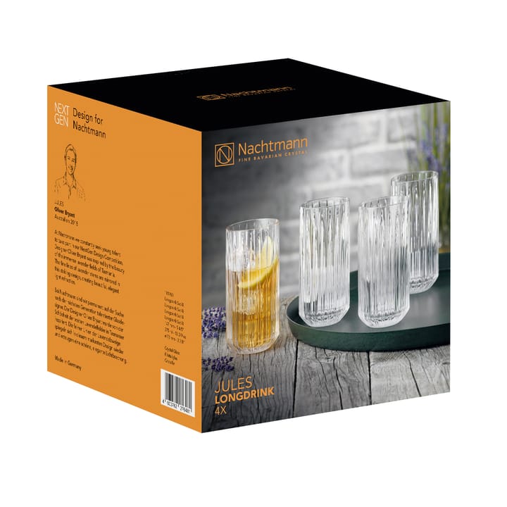 Jules longdrink 4-pak, Klar Nachtmann