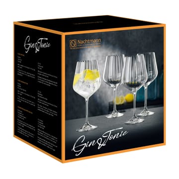 Nachtmann Gin & Tonic glas 64 cl 4-pak - Klar - Nachtmann