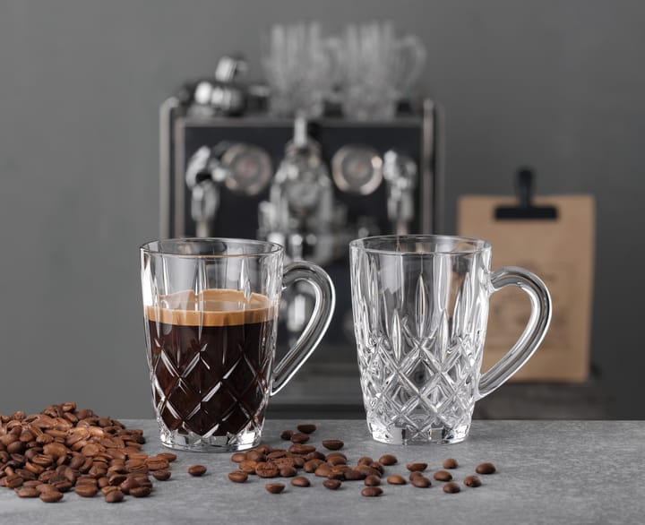 Noblesse Barista Coffee glas 34,7 cl 2-pak - Clear - Nachtmann