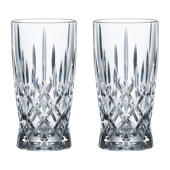 Noblesse Barista Latte glas 35 cl 2-pak - Clear - Nachtmann