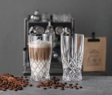 Noblesse Barista Latte glas 35 cl 2-pak - Clear - Nachtmann