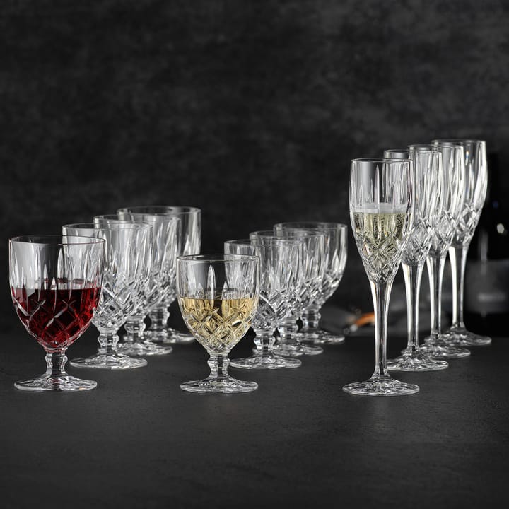 Noblesse glas på fod 23 cl 4-pak, Klar Nachtmann