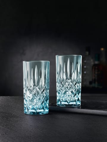 Noblesse Longdrink glas 39,5 cl 2-pak - Aqua - Nachtmann