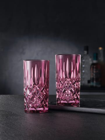 Noblesse Longdrink glas 39,5 cl 2-pak - Berry - Nachtmann