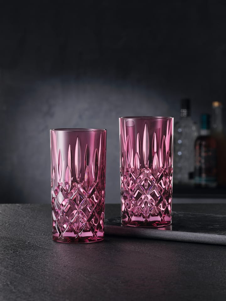 Noblesse Longdrink glas 39,5 cl 2-pak, Berry Nachtmann
