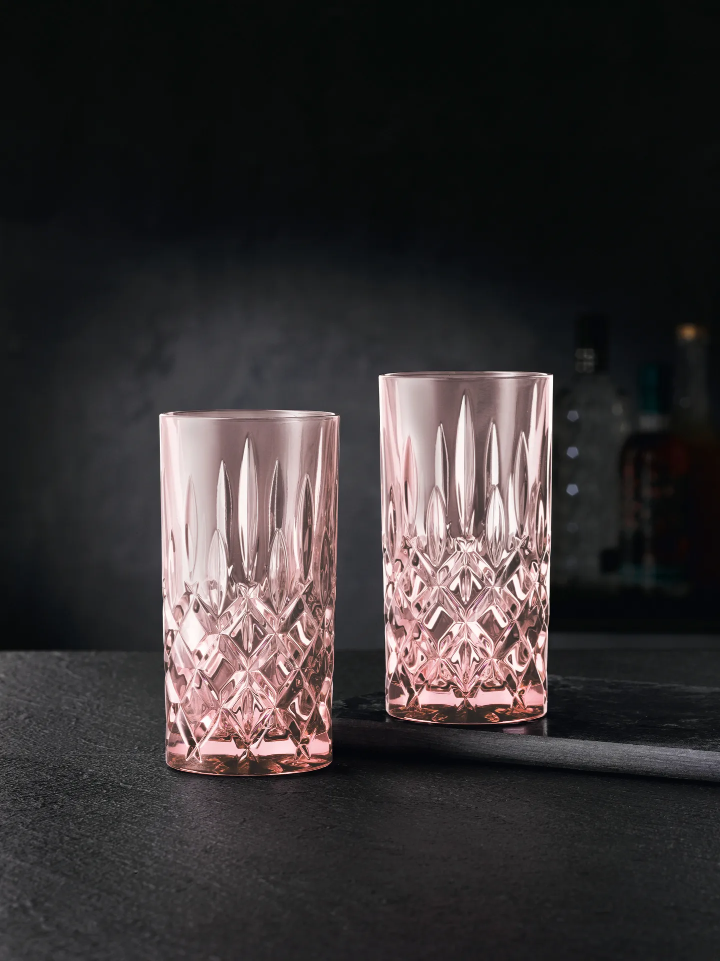 Noblesse Longdrink glas 39,5 cl 2-pak, Rosé Nachtmann