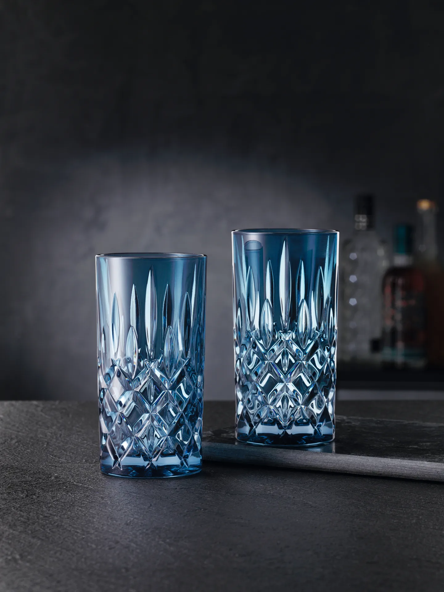Noblesse Longdrink glas 39,5 cl 2-pak, Vintage blue Nachtmann