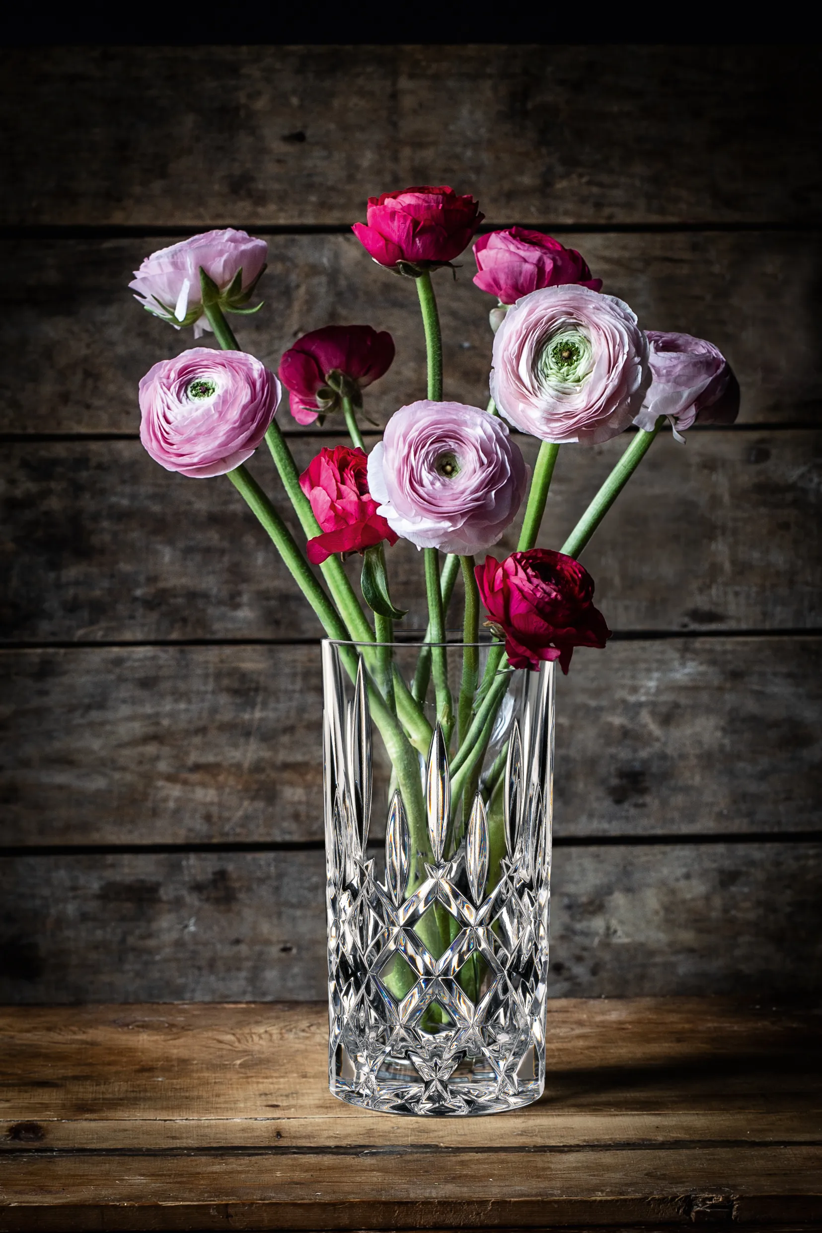 Noblesse vase, Krystalglas, 23 cm Nachtmann