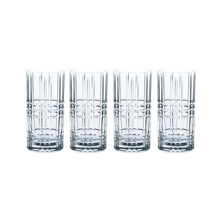 Square longdrinkglas – 37 cl – 4 stk. - 44 cl - Nachtmann