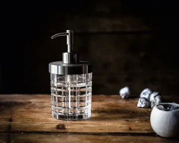 Square sæbedispenser 16,5 cm - Klar - Nachtmann