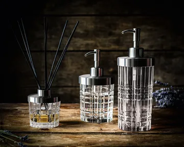 Square sæbedispenser 21,5 cm - Klar - Nachtmann